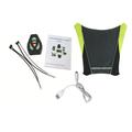 LED Cycling Vest Night Cycling Remote Control Bike Clothing with LED Turn Light Indicator Dark Grey