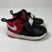 Nike Shoes | Nike Team Hustle D 8 Shoes Toddler Sneakers Black/Red Size 7c | Color: Black/Red | Size: 7c