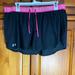 Under Armour Shorts | Black Womens Under Armour Heatgear Athletic Running Gym Shorts | Color: Black/Pink | Size: L