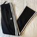 Adidas Pants & Jumpsuits | Adidas Pants Black/White Size Large Jr | Color: Black | Size: Lj