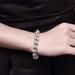 Giani Bernini Jewelry | Giani Bernini Beaded Link Bracelet In Sterling Silver | Color: Silver | Size: Os