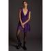 Anthropologie Dresses | Anthropologie Maeve Ruffled Tulle Mini Dress Size L | Color: Purple | Size: L