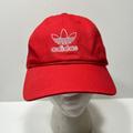 Adidas Accessories | Adidas Red Adjustable Cap Hat | Color: Red/White | Size: Os