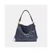 Coach Bags | Coach Horse And Carriage Jacquard Dalton 31 Blue Shoulder Bag | Color: Blue | Size: Os