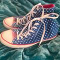 Converse Shoes | Converse Chuck Taylor Hi Top Shoes, Stars And Stripes, 9m/11w | Color: Blue/Red | Size: 11