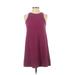 Maison Jules Casual Dress - A-Line: Pink Solid Dresses - Women's Size 2X-Small