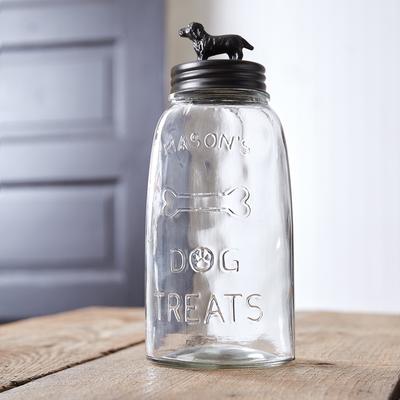 Dog Treat Mason Jar - Labrador Retriever - 4½'' dia. x 10½''H