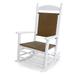 POLYWOOD Jefferson Outdoor Woven Rocking Chair