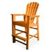 POLYWOOD South Beach Outdoor Adirondack Bar Chair