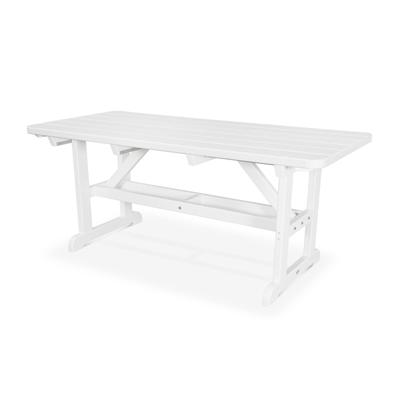 POLYWOOD Park 33" x 72" Harvester Picnic Table