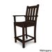 POLYWOOD Garden Counter-Height Arm Chair