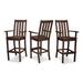 POLYWOOD Vineyard Bar Arm Chair 3-Pack