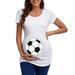 Mamma Bear Maternity Shirt Womens Maternity Short Sleeve Crew Neck Cute Funny Graphic Ruched Sides T Shirt Tops Pregnancy Tunic Blouse Pregnancy Top Women