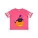 Inktastic Halloween Cat Black Cat Witch Hat Pumpkin Boys or Girls Toddler T-Shirt