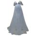 Maternity Dresses with Lace Maternity Clothes Feeding Dress Supplier Maternity Dress Women Mesh Shorts Sleeves Trailing Photoshoot Dress Office Wrap Dress