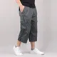 Short Cargo pour hommes ample décontracté taille élastique grande taille Jogging en plein air