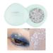 Pjtewawe makeup set single eyeshadow pressed powder eye shadow opaque vegan high pigment eyeshadow for day night white