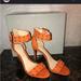 Jessica Simpson Shoes | Jessica Simpson Orange High Heels Somer Shoes Sandals | Color: Orange | Size: 6.5