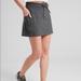 Athleta Skirts | Athleta Gray Excursion Hybrid Skort Size Xxs | Color: Black/Gray | Size: Xxs