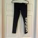 Adidas Pants & Jumpsuits | Adidas Size Small Logo Leggings Like New | Color: Black | Size: S
