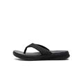 Skechers Men's Go Consistent Sandals in Black - Toe Post Flip-Flop Vegan Shoes with Comfortable Fit - Gents Casual Footwear - Size UK 8 / EU 42