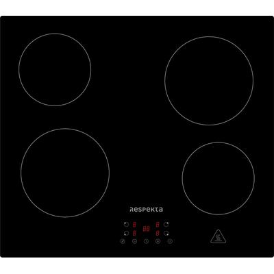 RESPEKTA Elektro-Kochfeld "KM 4400-28", schwarz, B:59cm H:5cm T:52cm, Kochfelder Image