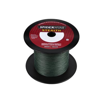 Spiderwire Stealth Superline 0.016in/0.40mm 80lb/36.2kg 3000yd/2743m 20lb Moss Green SS80G-3000