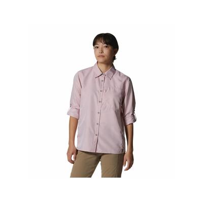 Mountain Hardwear Canyon Long Sleeve Shirt - Women's Rosehip Large 1648531668-Rosehip-L