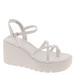 Madden Girl Vaultt - Womens 10 White Sandal Medium