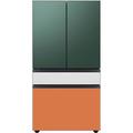 Samsung Bespoke 4-Door French Door Refrigerator (23 cu. ft.), Panels Not Included, Stainless Steel in Gray | 70 H x 35.75 W x 28.75 D in | Wayfair
