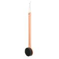 Long Handle Shower Brush Plastic Black Bristles Brush Body Scrubber