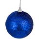 Northlight Seasonal Sequin Shatterproof Ball Christmas Ornament 3" Plastic in Blue | 3 H x 3 W x 3 D in | Wayfair NORTHLIGHT LJ27999