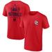 Men's Fanatics Branded Red Washington Nationals Bring It T-Shirt