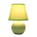 Wade Logan® Ariyanah Table Lamp Ceramic/Fabric in Green | 8.66 H x 5.51 W x 5.51 D in | Wayfair 65CFAF4C88FA49319A2B280F6D3AE19D