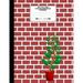 Brick Wall Theme Unruled Composition Notebook. 8.5 X 11. 120 Pages: Unruled Composition Notebook for Students of All Ages and for Anyone Who Needs a Great Notebook. Red Brick Wall Pattern Cover. (Oth