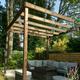 CLEARANCE SALE - Wooden Garden Gazebo Pergola Kit - Box Design