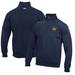 Men's Navy Cal Bears Big Cotton Quarter-Zip Pullover Sweatshirt