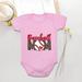 EQWLJWE Newborn Baby Girl Baseball Outfit Little Sister Biggest Fan Onesie Romper Shorts Set Headband Infant Summer Clothes