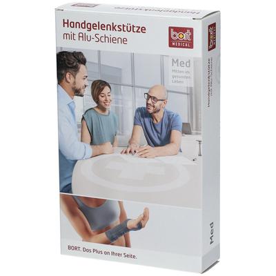 Bort Handgelenkstütze m.Aluschiene re.S grau 1 St Bandage(s) Image