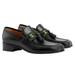 Gucci Shoes | Gucci Web Interlocking G Leather Loafers | Color: Black | Size: Various