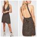 Free People Dresses | Free People C’est Le Vie Floral Halter Dress | Color: Black/Orange | Size: L