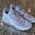 Nike Shoes | Men's Nike Lebron Witness 6 Basketball Shoes, Size 10 | Color: Gray/Silver | Size: 10