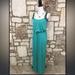 Jessica Simpson Dresses | Jessica Simpson Women’s Sz Xs Maxi Dress Blue Turquoise Beaded | Color: Green | Size: Xs