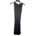 Athleta Dresses | Athleta Bodycon Ruched Black Cotton Maxi Dress Size Xs | Color: Black | Size: Xs