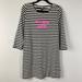 Kate Spade Dresses | Kate Spade Shirt Dress Size Small Women's Graphic My Cherie Amour Striped | Color: Black | Size: S
