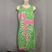 Lilly Pulitzer Dresses | Lilly Pulitzer Perla Shift Dress In Pink Pout Flamenco Size Small | Color: Pink | Size: S