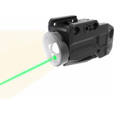 Hawk Gazer FLG-XT Subcompact LED Flashlight w/Green Laser Black HG-FLG-XT