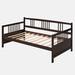 Red Barrel Studio® Twin Daybed, Wood in Brown/White | 35.4 H x 42.3 W x 78.2 D in | Wayfair 2A6942F7BC8F4E459D5BE9FB25A325A5