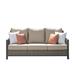 Red Barrel Studio® Jant 82" Wide Outdoor Patio Sofa w/ Sunbrella Cushions Metal/Rust - Resistant Metal/Sunbrella® Fabric Included in Brown | Wayfair