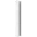 Reina Neval White Aluminium Double Vertical Designer Radiator - 1800mm x 463mm A-NVL18046DW